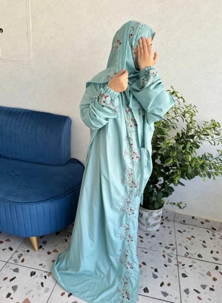 Gerenic Wide and comfortable women's prayer sheet, excellent cold material - Image 3